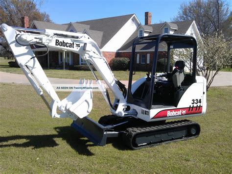 bobcat mini excavator 334|bobcat mini 334g thumb attachment.